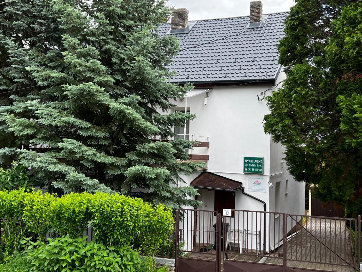 Apartment Pension Rideg Hévíz Exteriér fotografie